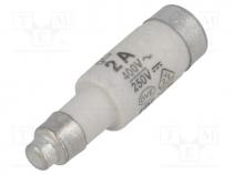 Fuse  fuse, 2A, 400VAC, 250VDC, gG, ceramic, D01, D0