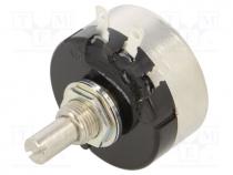 Potentiometer  shaft, 5k, 1W, 10%, 6mm, carbon, 1kV, -10÷85C, 280