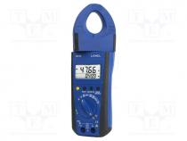 Meter  power, pincers type, LED, True RMS, I AC  400A, VAC  999.9V