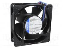 Fan  DC, axial, 48VDC, 119x119x38mm, 346.2m3/h, 67dBA, ball, 6800rpm