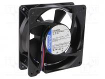 Fan  DC, axial, 48VDC, 119x119x38mm, 494m3/h, 76dBA, ball, 9500rpm