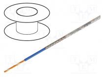Wire  headset, stranded, Shielding  shielded,tinned copper braid