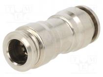 Push-in fitting, straight,inline splice, -0.99÷20bar, -20÷80C
