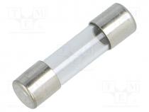 Fuse  fuse, 50mA, 250VAC, quick blow, cylindrical,glass, 5x20mm