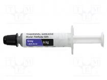 Heat transfer paste, grey, 1829mW/mK, 0.5g