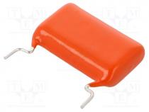 Capacitor  polyester, 470nF, 220VAC, 400VDC, 22.5mm, 10%, THT