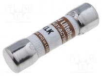 Fuse  fuse, 1A, 600VAC, quick blow, 10.3x38mm