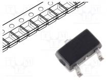 Diode  switching, SMD, 75V, 0.15A, 4ns, SOT323, Ufmax  1.25V, Ifsm  2A