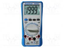 Digital multimeter, LCD, 3,5 digit (1999), -20÷1000C
