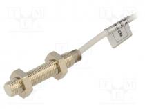 Sensor  inductive, OUT  NPN / NC, 0÷1.5mm, 10÷30VDC, M8, 2m, IP67