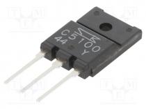 Transistor  NPN, bipolar, 120V, 8A, 75W, TO3PF