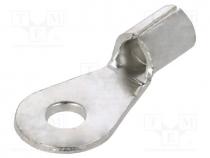 Tip  ring, M3, 1.5÷2.5mm2, crimped, for cable, non-insulated, 3.2mm