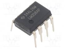 IC  operational amplifier, 0.7MHz, Ch  2, DIP8, 1.5÷16VDC,3÷32VDC