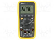 Digital multimeter, LCD 3,75 digit (3999), 3x/s, -20÷1000C