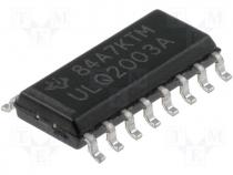 Integrated circuit, 7xNPN darlington array SOIC16