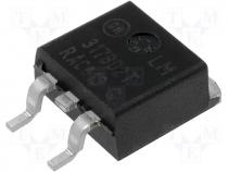 Itegreated circuit voltage reg. 1.2-37V 1.5A D2PAK-3