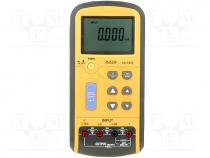 Voltage calibrator,current calibrator, Current source  0....24mA
