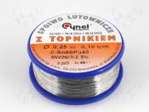 Solder - CYNEL alloy LC-60 0,1kg