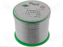 Solderwire lead free with copper addition 1,50mm/,025kg