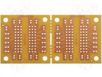 Prototyping board 91x45mm 2xDIP20