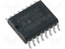 Integrated circuit, 2xfull bridge PWM motor driver SO16