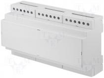 Box for DIN rail mounting 160mm 18/18pin