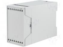 Box for DIN rail mounting 45x75x109