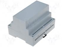 Box for DIN rail mounting 105x71x90mm