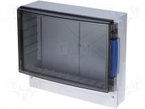 Fibox Cardmaster enclosure 320x260x129mm transp. cover