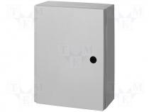 Wall mounting enclosure Fibox CAB P 415x315x170mm grey