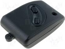 Enclosure for remote control ABS 5056x35x15 2 pbHole