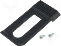 Clip for enclosure 60,5X28,5X5,5 black