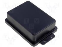 Plastic enclosure 90x65x30mm black