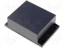 ABS plastic enclosure 45x54x21mm black