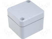 ABS plastic enclosure ABS 52x50x40mm gray cover