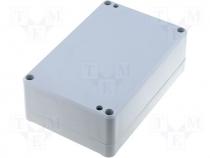 ABS plastic enclosure, sealed 120x80x41 screw mount