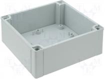 ABS plastic enclosure base 130x130x50