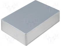 Aluminium enclosure 222x146x55mm