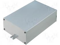 Enclosure with aluminium profile 104x47x150