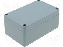 Enclosure universal aluminium IP65 125x80x58