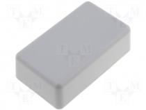 ABS plastic enclosure,17x60x35mm grey