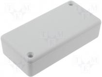 ABS plastic enclosure,17x80x40mm grey