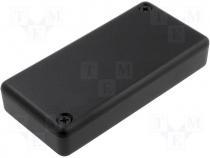 ABS plastic enclosure,15x80x40mm black