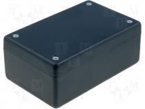 Polystyrene enclosure 105x66x45mm black