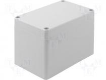 Fibox enclosure EURONORD PC 80x120x85mm cover grey