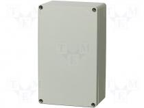Fibox enclosure EURONORD PC 120x200x75mm cover grey