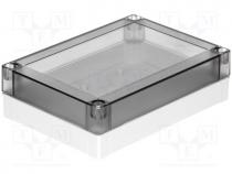 Enclosure  multipurpose, X 130mm, Y 180mm, Z 50mm, MNX, grey, IK08