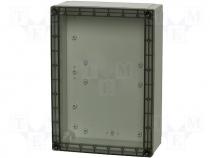 Fibox MNX enclosure 255x180x88 transparent cover