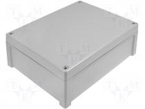 Fibox TEMPO enclosure ABS 289x239x107mm grey cover