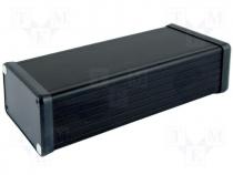 Hammond enclosure 160x78x43mm black